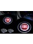 Fiat Araçlar Için Pilli Yapıştırmalı Kapı Altı LED Hayalet Logo 3