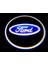 Ford Pilli Yapıştırmalı Kapı Altı LED Hayalet Logo 2