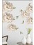 Kt Decoration El Çizimi Bej Çiçekler Duvar Sticker 1