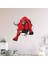 Kt Decoration Kızgın Boğa 3D Çizim Pvc Duvar Sticker 1
