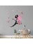 Kt Decoration Kelebeklere Fısıldamak Kız Çocuk Duvar Sticker Seti 1