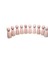 Montessori Peg Bebek Mini İnsancık Boyasız 10'lu Set 1