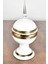 Prowhıte Kristal Kulplu Gold Şekerlik 38 cm 1