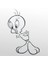 Folyo Sticker Tweety 40 cm Uzunluk 1