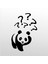 Folyo Sticker Panda 50 cm Uzunluk 1