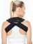 Orx-O 303 Klavikula Bandajı (Siyah) (Iç Yüzeyi Havlu Olan Süngerli Kumaştan Üretilmiştir.) 2