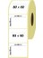 80 mm x 60 mm Termal Etiket 2