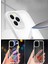 Apple iPhone 6 Kılıf Kenarları Renkli Silikon Şeffaf Arka Kapak Açık Yeşil 4