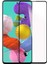 Samsung Galaxy A51 Tam Kaplayan Temperli Ekran Koruyucu Cam Şeffaf 1