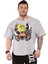 Oversize Antrenman Tişörtü Kalın Cardio Rag Top Big Sam 3208 1