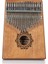 17 Tuş Kalimba Masif Maun 1