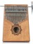 17 Tuş Kalimba Masif Maun 4