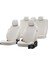 Mitsubishi L-200 1996-2005 Özel Üretim Koltuk Kılıfı Amsterdam Design Tay Tüyü Fildişi 1