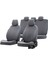 V.w. Transporter T-5 2004-2015 8+1 (9 Kişi) Özel Üretim Koltuk Kılıfı Amsterdam Design Tay Tüyü Füme 1