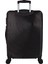 Samso Sert Silikon Kırılmaz Kabin Boy Valiz Siyah 3