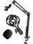 Nb39PSM Mikrofon Standı + Shock Mount + Sünger Seti 1