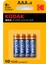K3A-4 Max Alkaline AAA İnce Kalem Pil 4'lü 1