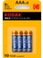 K3A-4 Max Alkaline AAA İnce Kalem Pil 4'lü 4