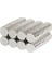 25 Adet 10 x 2 mm Yuvarlak Güçlü Neodyum Mıknatıs Çap 10 mm Kalınlık 2 mm 2