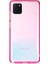 Samsung Galaxy A81 Kılıf Renkli Şeffaf Kapak - Pembe 1