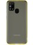 Samsung Galaxy M31 Kılıf Renkli Şeffaf Kapak - Sarı 1