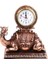 Lucky Art 029 Bakır Deve Figürlü Masa Saati 19 cm 1