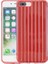 Apple İphone 8 Plus 7Plus Trunk Lines İnce Soft Silikon Kılıf Al32257 Kırmızı 2