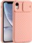 Apple İphone Xr 6.1 İnch Kılıf Kamera Kapatan Koruyucu Sürgülü Kılıf Al32172 Pembe 1