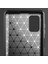 Samsung Galaxy M51 Brushed Carbon Fiber Silikon Kılıf Al33444 Siyah 4