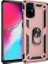 Samsung Galaxy S20+ Plus Yüzüklü Kılıf Armor Shockproof Ring Kılıf Al32150 Rose Gold 1