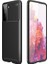 Samsung Galaxy S21 Plus 5G Kılıf Negro Karbon Dizayn+Full Ekran Siyah 1