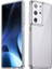 Samsung Galaxy S21 Ultra 5G Kılıf Coss Sert Kapak Şeffaf 1