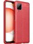 Samsung Galaxy A12 Kılıf Koruyucu Esnek Tpu Silikon Hns Kırmızı 1