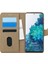 Samsung Galaxy S20 Fe Kılıf Fabric Book Wallet Gold 1