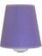 Modern Metal Ayak Konik Kumaş Küçük Abajur-Violet 2