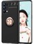 - Oppo Reno 5 Pro 5G - Kılıf Yüzüklü Karbon Ravel Silikon Kapak - Siyah-Rose Gold - T16223 1
