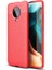 - Xiaomi Poco F2 Pro - Kılıf Auto Focus Karbon Niss Silikon Kapak - Kırmızı 1