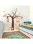 Kt Decoration Ağaç Maymunlar Hayvanlar Çocuk ve Bebek Odası Pvc Duvar Sticker 3
