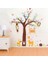 Kt Decoration Ağaç Maymunlar Hayvanlar Çocuk ve Bebek Odası Pvc Duvar Sticker 4