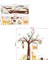 Kt Decoration Ağaç Maymunlar Hayvanlar Çocuk ve Bebek Odası Pvc Duvar Sticker 5