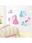 Kt Decoration Prenses Unicorn Tay Pony Bebek ve Çocuk Odası Pvc Duvar Sticker 3