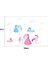 Kt Decoration Prenses Unicorn Tay Pony Bebek ve Çocuk Odası Pvc Duvar Sticker 4