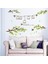 Kt Decoration Ağaç Dalları Kuşlar Resim Fotoğraf Çerçeveli Pvc Duvar Sticker 3