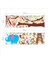 Kt Decoration Ayı Fil ve Ağaçta Hayvanlar Bebek ve Çocuk Odası Pvc Duvar Sticker 5