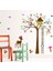 Kt Decoration Çocuk Odası Ağaç Ceylan Pvc Duvar Sticker 3