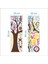 Kt Decoration Renkli Ağaç Maymun ve Baykuşlar Çocuk ve Bebek Odası Pvc Duvar Sticker 5