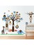 Kt Decoration Çocuk Odası Dev Duvar Dekoru Orman Hayvanları ve Ağaç Xl 186 x 95 cm Pvc Duvar Sticker 2