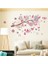 Kt Decoration Ağaç Kuş Çiçekler Pvc Duvar Sticker 3