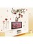 Kt Decoration Ağaç Dalı Kuşlar Çiçekler Ev Dekorasyonu Duvar Dekoru Sticker Çıkartma 2