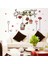 Kt Decoration Ağaç Dalı Kuşlar Çiçekler Ev Dekorasyonu Duvar Dekoru Sticker Çıkartma 3